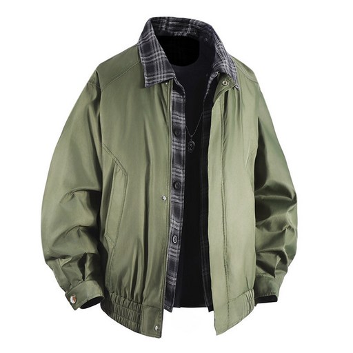 스타일닥터 남성 자켓 아빠 상의 루즈핏 캐주얼 점퍼