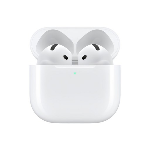 Apple 2024 에어팟 4세대 블루투스 이어폰 유선충전, MXP63KH/A, 화이트