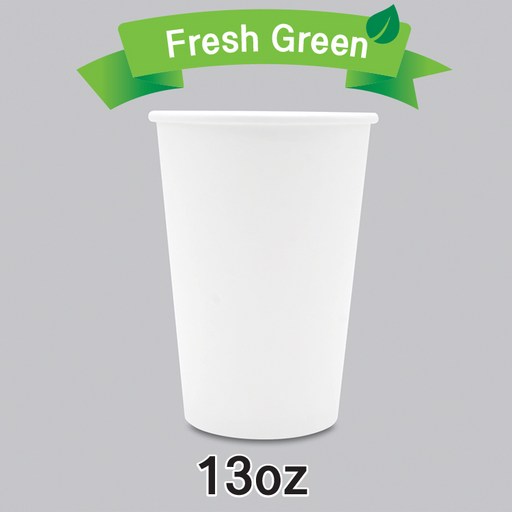400ml(13온스) 무지 종이컵 [뚜껑별도]