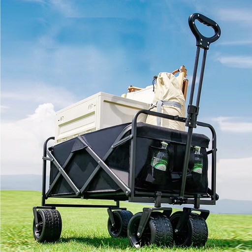 화이트울프 대형 폴딩 캠핑 웨건 접이식 아웃도어 카트 대형바퀴 강화형