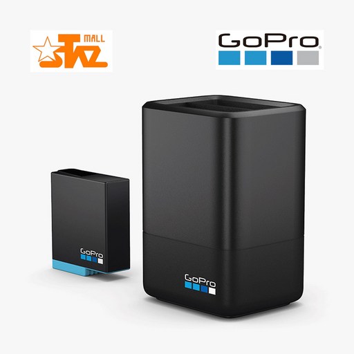 GoPro(미국) 고프로8 듀얼충전기 또는 배터리 정품 선택 고프로 7 6 5공용, 블랙, 고프로 듀얼충전기+배터리 8 7 6 5용