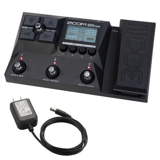 ZOOM G2X FOUR IR USB MFX 줌 기타 멀티 이펙터 페달 첨부 탑재 79종 이펙트 대응