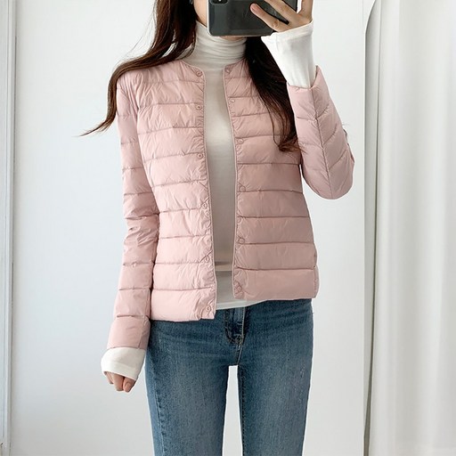 오리털100 경량 패딩 덕다운 코트속 이너 패딩 2Way 스타일링 초겨울 간절기 꿀템