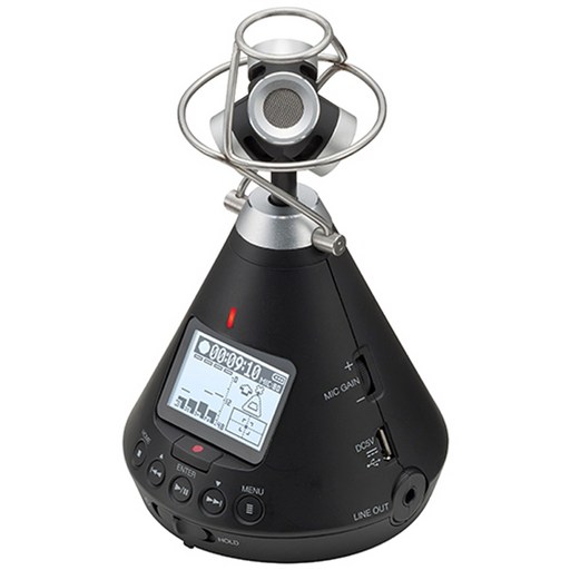 ZOOM H3VR 게임오디오 360도 녹음기 ASMR 영화 야외 방송
