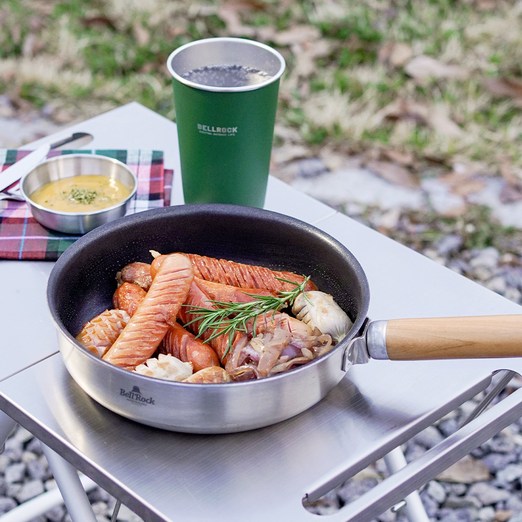 벨락 캠핑용 코팅 프라이팬 20cm fryte20  전용 가방 세트