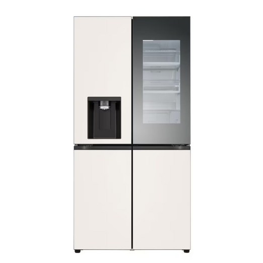 LG 디오스 오브제컬렉션 STEM 얼음정수 냉장고 노크온 매직스페이스 817L 2등급 W825GBB482S