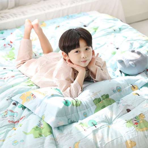 아르떼베딩 키즈침구 모달 어린이 초등학생 차렵이불왕자와 공룡친구들