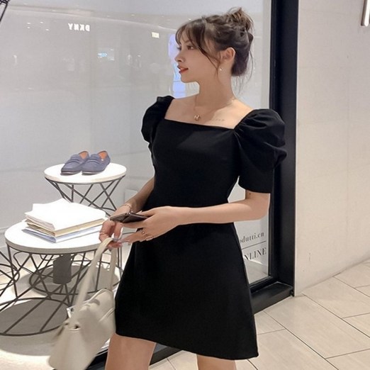 쫑쫑이의 HARU 오프숄더 퍼프소매 여자원피스 카라원피스 미니 여성 예쁜원피스 반팔원피스