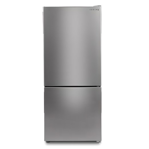 쿠잉전자 메탈 콤비 117L 2도어 냉장고 방문설치, REFC120S