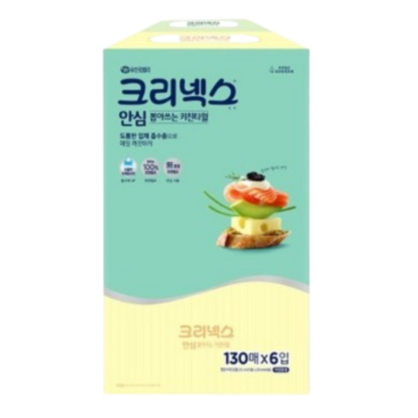 크리넥스 안심 뽑아쓰는 키친타월 130개입, 6개 이미지 2