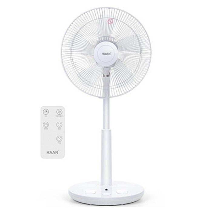 한경희이지라이프 초미세풍 발터치 리모컨 선풍기 HAANHDC230
