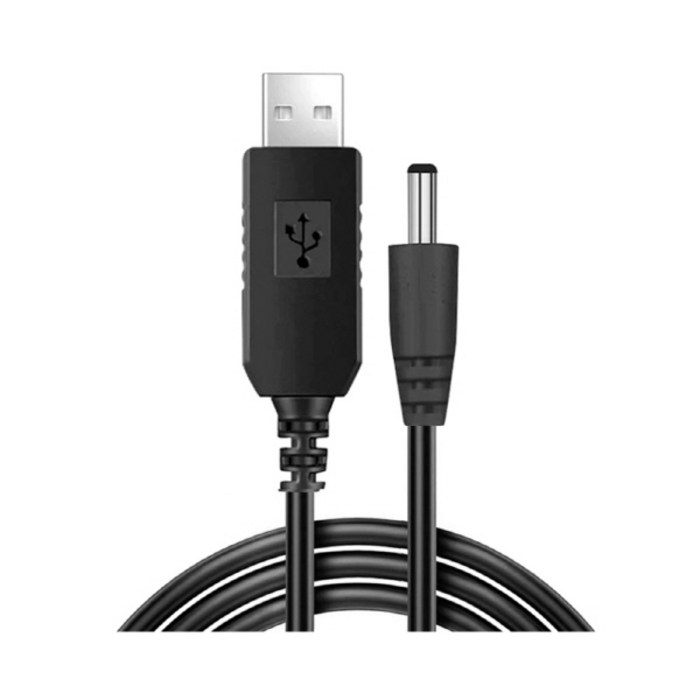엠비에프 USB 5V to DC 12V 전원 승압 케이블 MBF-UP5V12