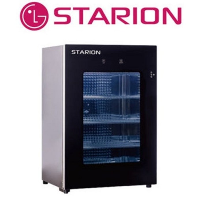 스타리온 UV 자외선 소독기 식당 학교 휴게소 업소용 컵 식기 살균기 SRST080S 컵80개