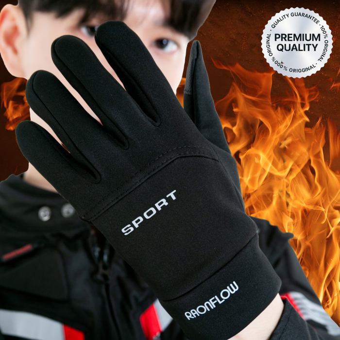 라온플로우 겨울 방한 장갑 스마트터치 기모