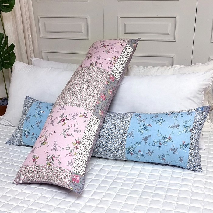 라라패치 30수 광목면100 바디필로우 일자형솜포함