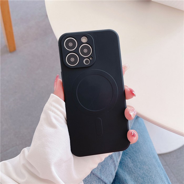 BROOK 소프트 Liquid TPU 실리콘 멕세이프 심플플디자인 아이폰 케이스
