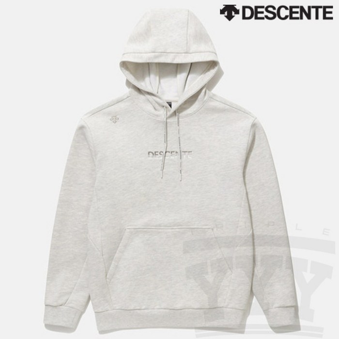 데상트  에센셜 에코테리 후드티 SP123UHD11 OAT