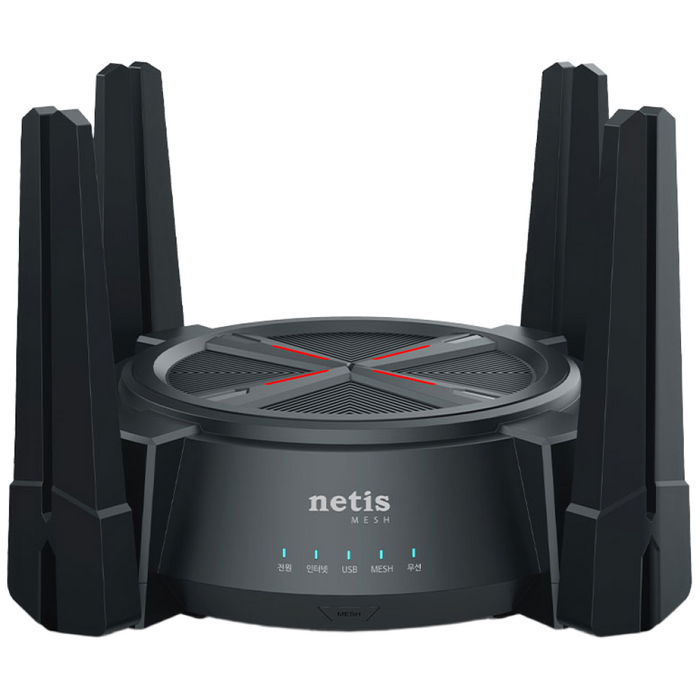 네티스 MEX6000 AX6000 MESH WIFI6 기가 와이파이 유무선 인터넷 공유기, 1개, 단일상품