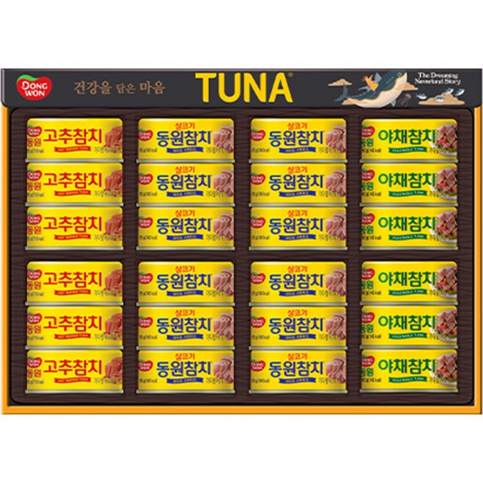 동원 참치 선물세트 O24호 부직포백 동원 참치 선물세트 O24호 부직포백