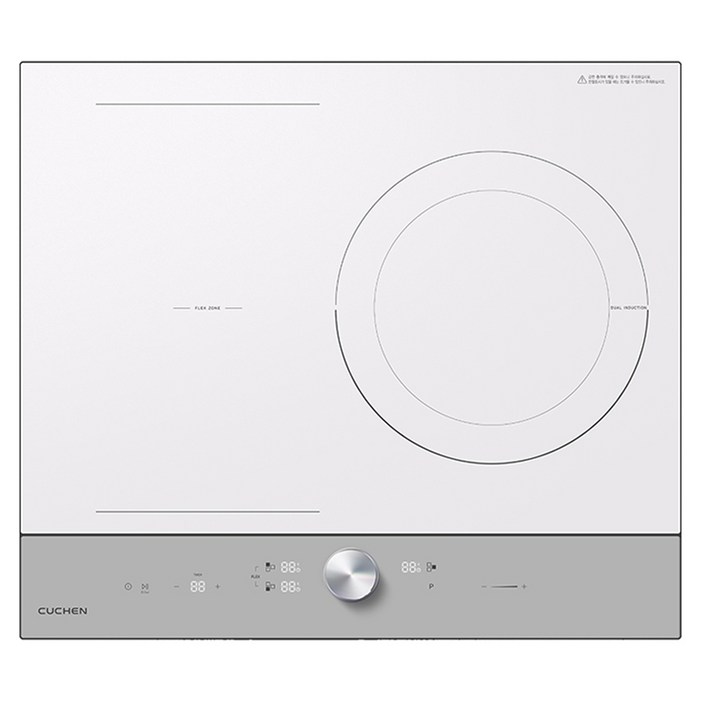 쿠첸 IH FLEX 대화구 올파워 인덕션 3구 그레이 CIREW33KD1B1 방문설치