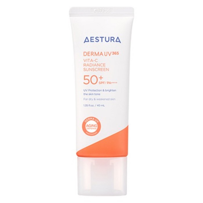 에스트라 더마UV365 비타C 광채수분 선크림 SPF50 PA