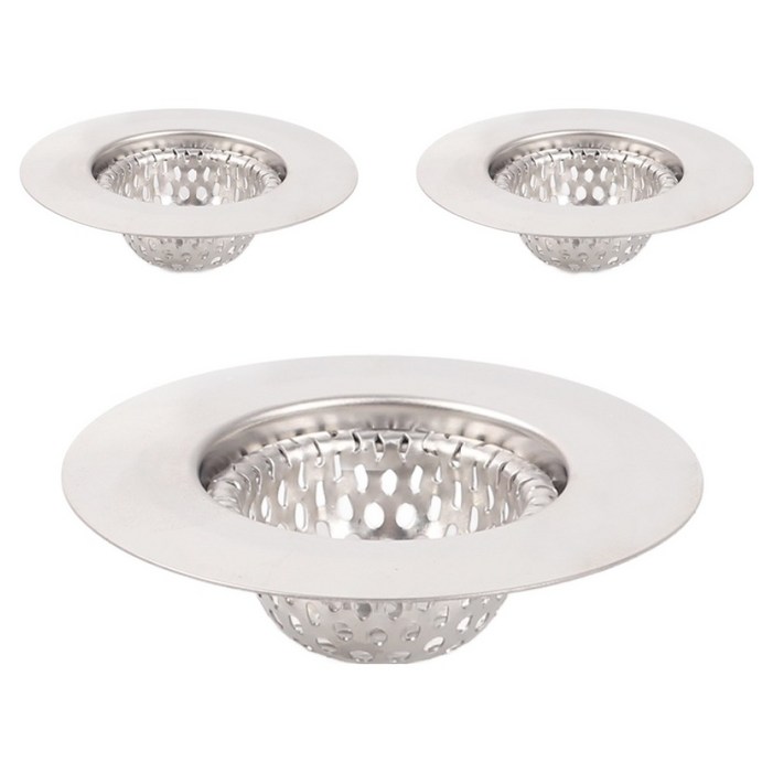 생활드림 세면대 욕조 배수구 거름망 3p