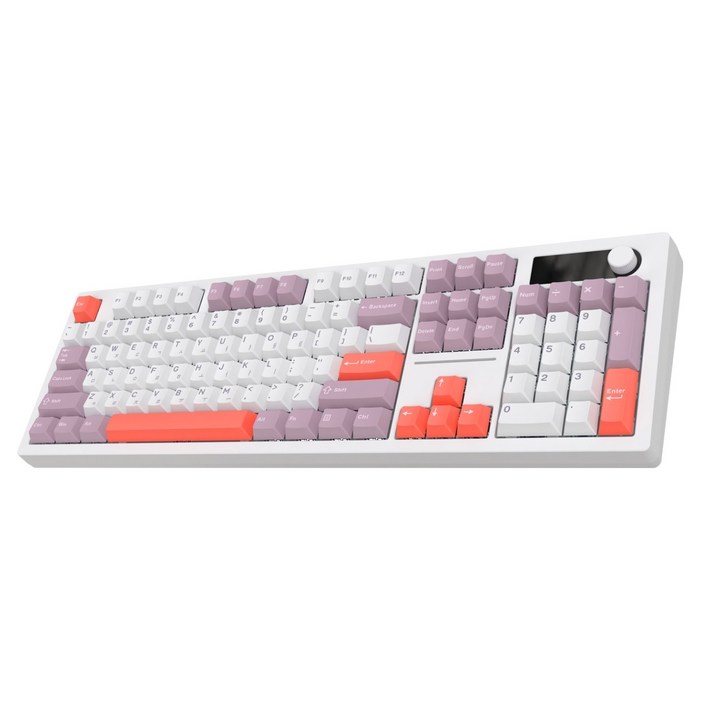 앱코 오피스워커 블루투스 104키 퀵스왑 HAIMU 기계식 유무선 키보드 HAIMU 저소음 바다소금