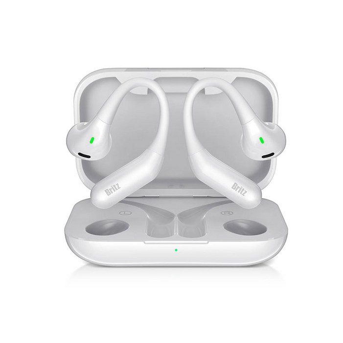 브리츠 V5.4 오픈형 블루투스 이어폰, Fit5 Pro, White