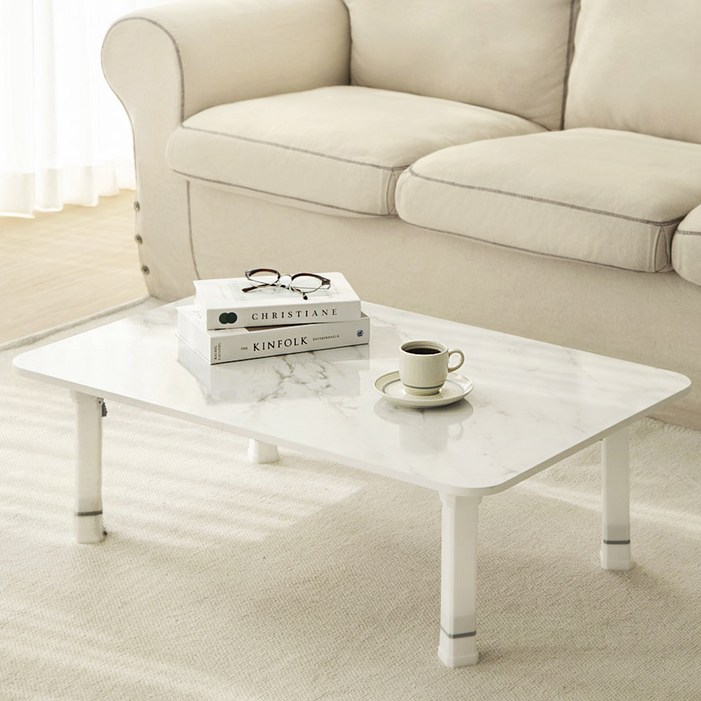 코멧 홈 LPM 900 * 600 4단 높이조절 베이직 접이식 테이블