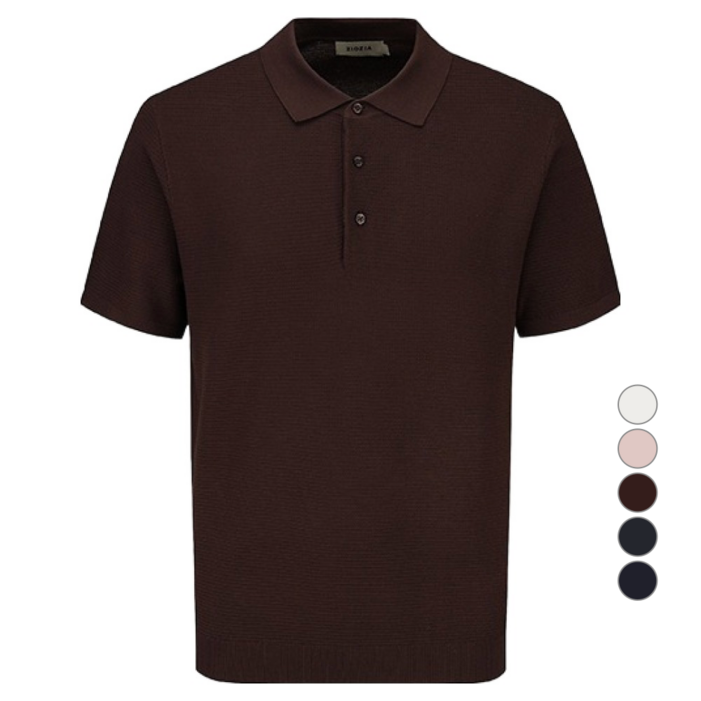 지오지아 남성용 미라쿨 변형조직 반팔 티에리 AEF2ET1101