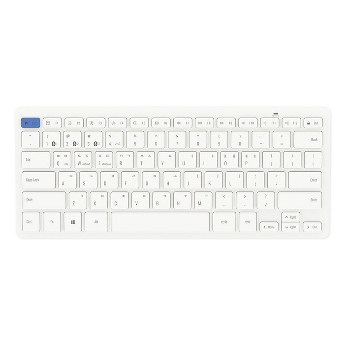 엑토 슬림 키스킨 블루투스 무선 겸용 텐키리스 키보드