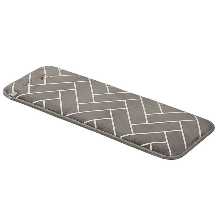 HanilMedical 3인용 소파형 초극세사 전기방석, 그레이, 500 x 1300 mm HanilMedical 3인용 소파형 초극세사 전기방석, 그레이, 500 x 1300 mm