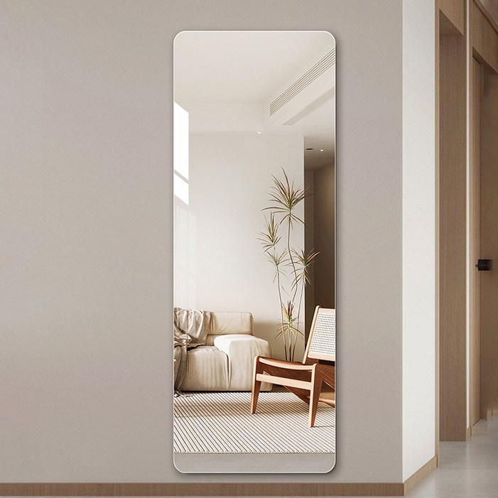 로렘 쉽게 붙이는 아크릴 전신거울 2mm 고급형 40 x 150 cm