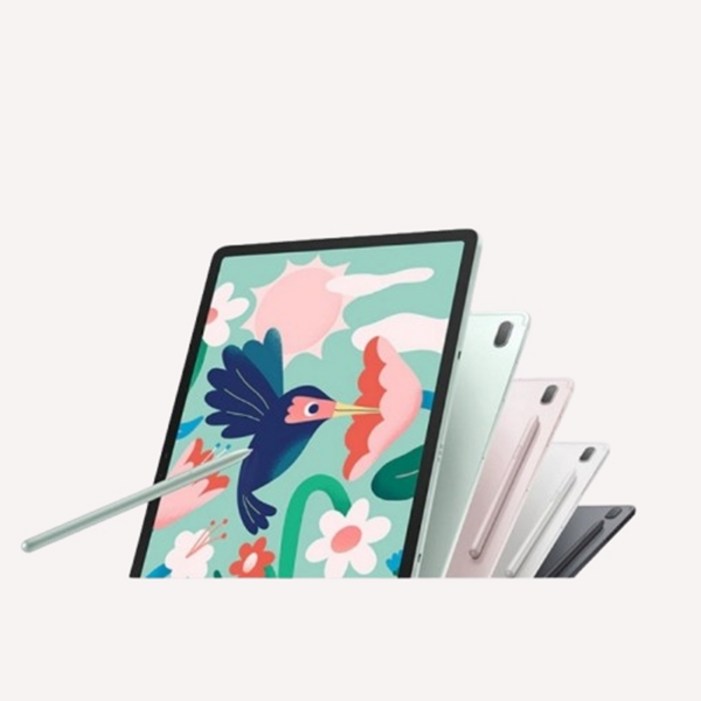 삼성전자 갤럭시 탭 S7 FE 12.4 LTE 64GB SMT735 JSA, 미스틱 실버