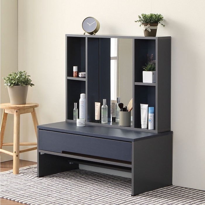 apex 아미띠에 800좌식화장대B타입매입, 네이비