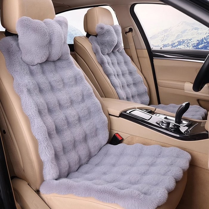 겨울 자동차 시트커버 프리미엄 따뜻한 소파형 운전석 자동차방석 세트
