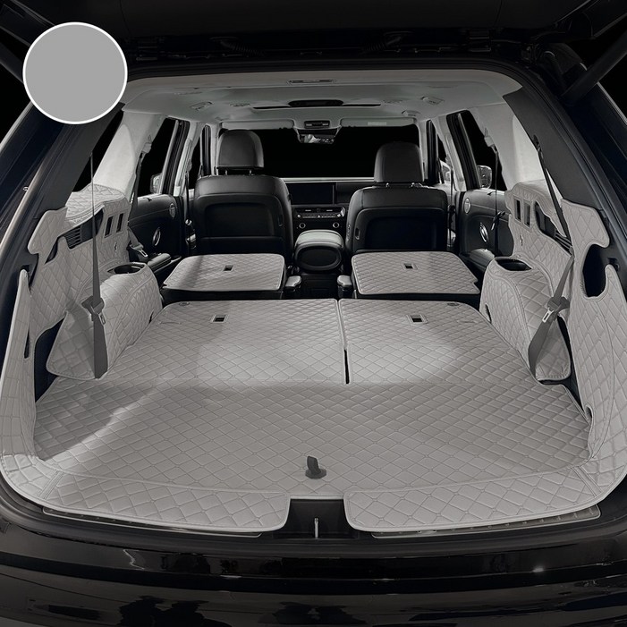 아이빌 디올뉴팰리세이드 트렁크매트 풀세트 등받이트렁크사이드도어 팰리세이드LX3, 블랙블랙, 가솔린 7인승자동