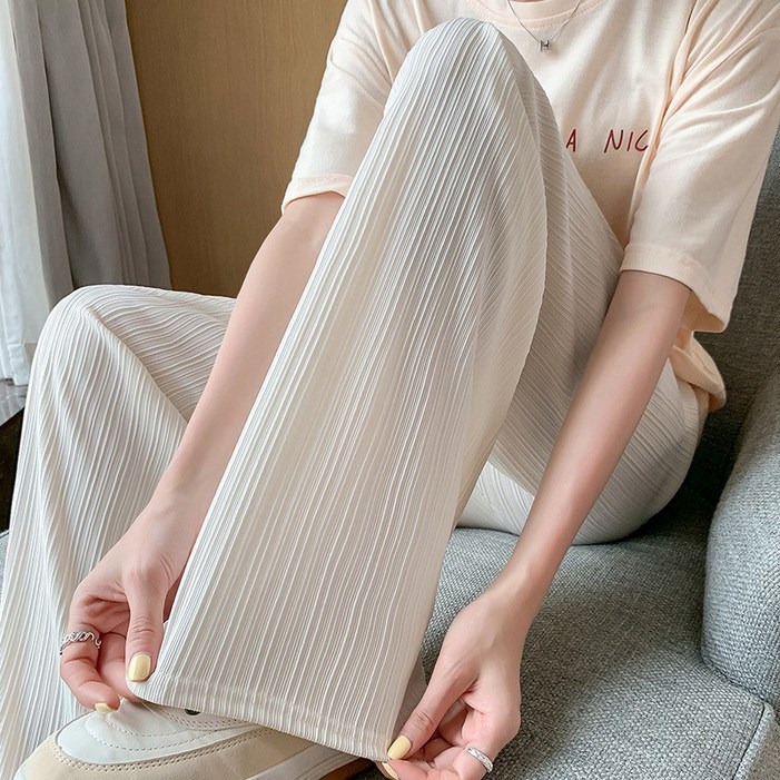 지시크릿 여성 와이드 플리츠 주름 팬츠 지시크릿 여성 와이드 플리츠 주름 팬츠