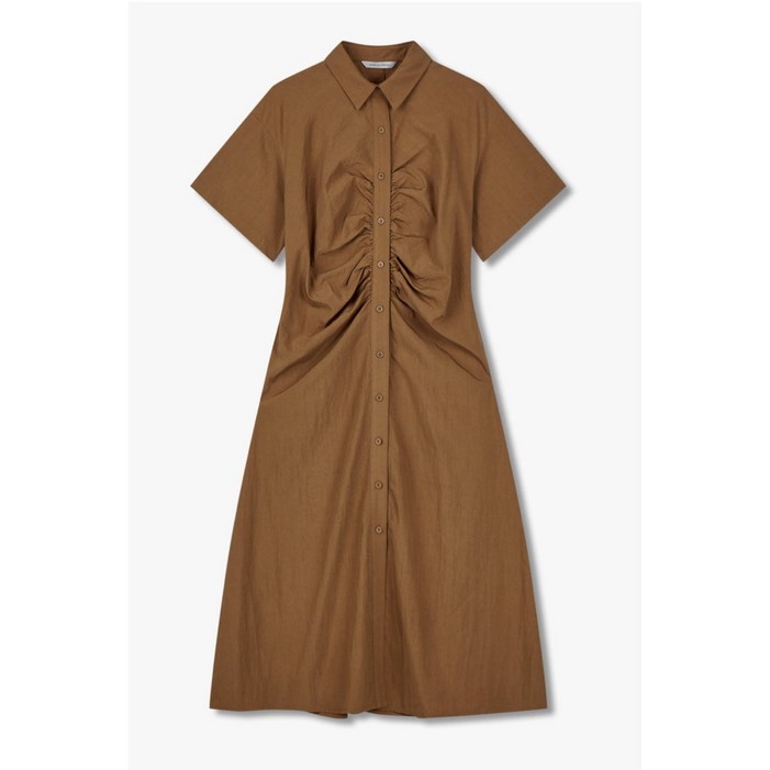 보브 프론트 셔링 맥시 셔츠 원피스 7125337503 뉴코아일산