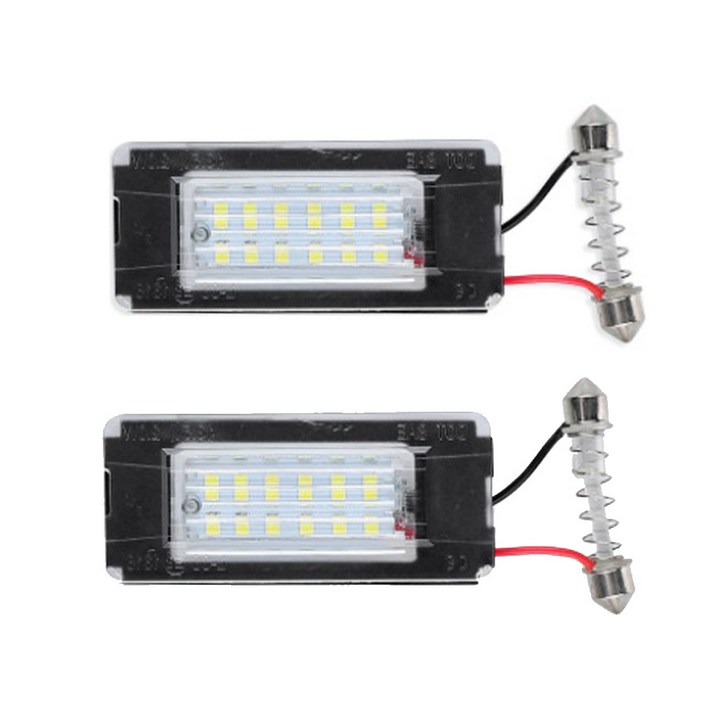 레고호환 라이트 블록,라이트브릭 LED 번호판 라이트 용 12pcs  쿠퍼 R56 R57 R58 R59 Canbus 오류  번호