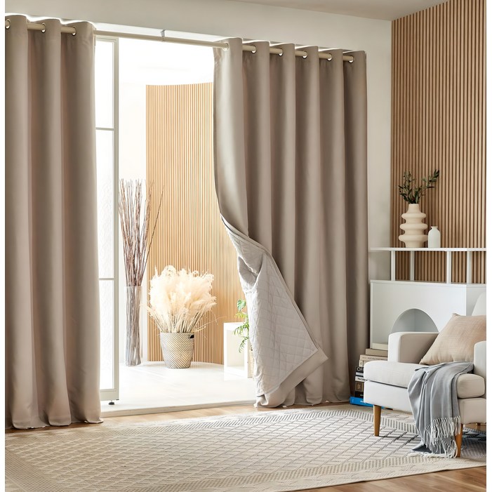 모던하우스 ON 뉴포시즌 패딩 탈부착 3중방한 3도씨 커튼