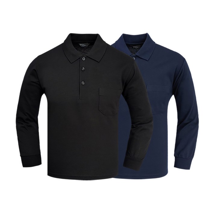 11 나인앤나인 30수 PKG 긴팔 카라티 작업복 단체복 데일리룩 봄가을