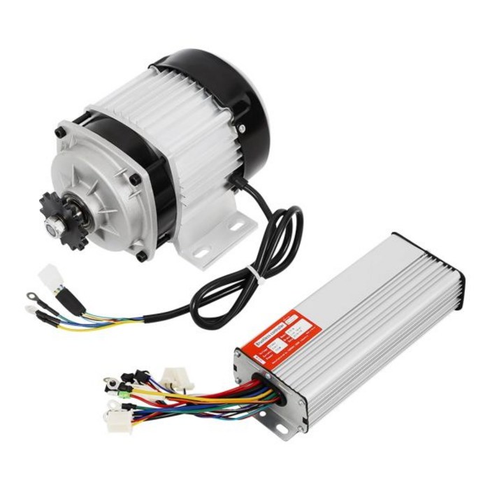 브러시리스 모터 48V DC 750W DIY 전자 자전거 세발자전거 전기 스쿠터용 컨트롤러 포함