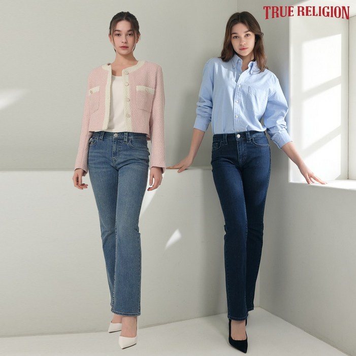 트루릴리전 여성 24 이스코 데님 팬츠 2종 택1 여자청바지