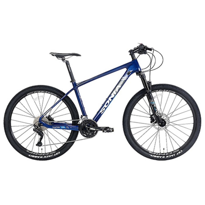 소니아 라피드79 MTB 자전거 카본 시마노데오레 30단 완조립