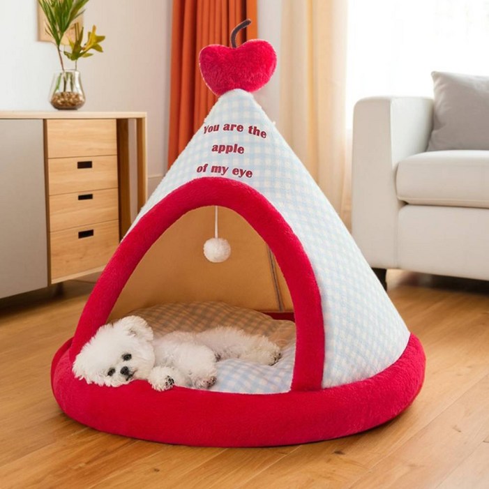 Tinduo 강아지 집 고양이 집 강아지 텐트 집