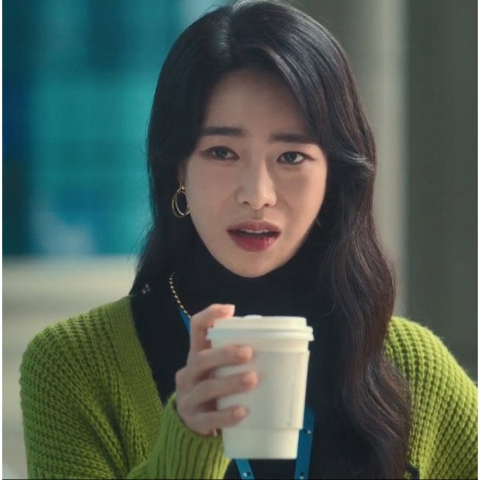 당일발송 20mm X 40mm 타원 더블링 더글로리 박연진 귀걸이 배우 모델 인플루언서 해외연예인 박연진 문동은 송혜교