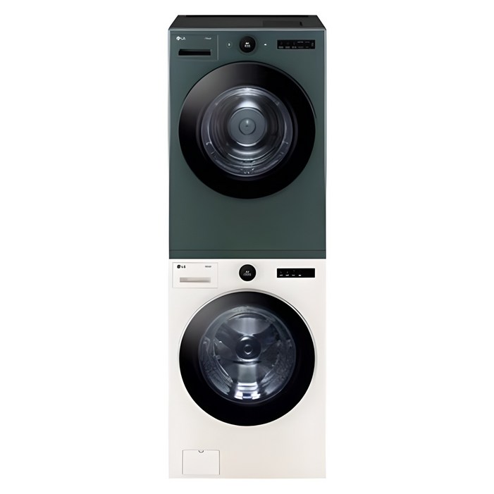 LG전자 오브제컬렉션 트롬 트윈워시 세탁기건조기세트 FX23ENEGNG 세탁기23kg  건조기20kg  방문설치