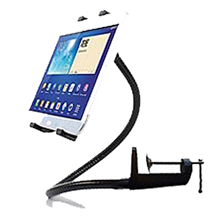 인기상품 오늘출발 무료배송 자유로운각도로 편하게보는 튼튼한 금속재질 테블릿거치대 아이패드 겔럭시패드 고장없는 금속자바라형