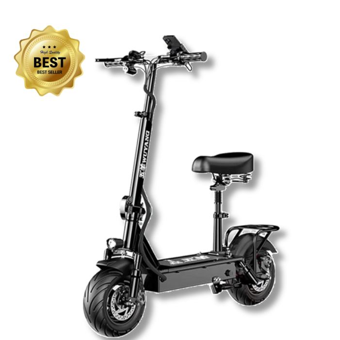 볼트리고 초장거리 1500W 전동킥보드 킥보드 호버보드 대리운전 출퇴근용 접이식, 1개, 블랙, BR401500W, 210km